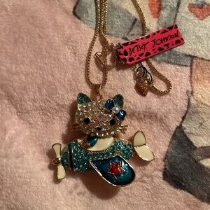 Betsey Johnson Kitty Airplane